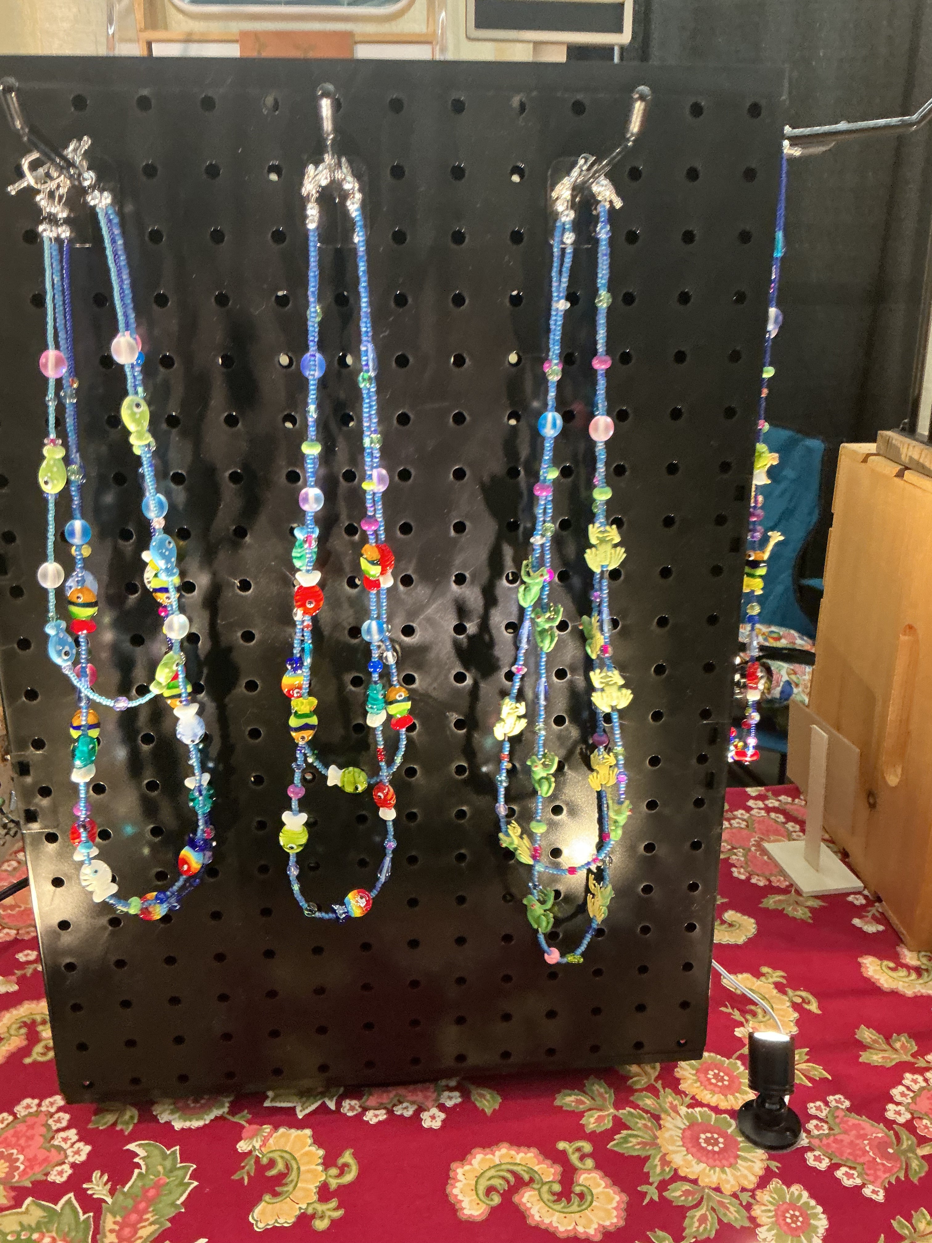 beaded necklaces